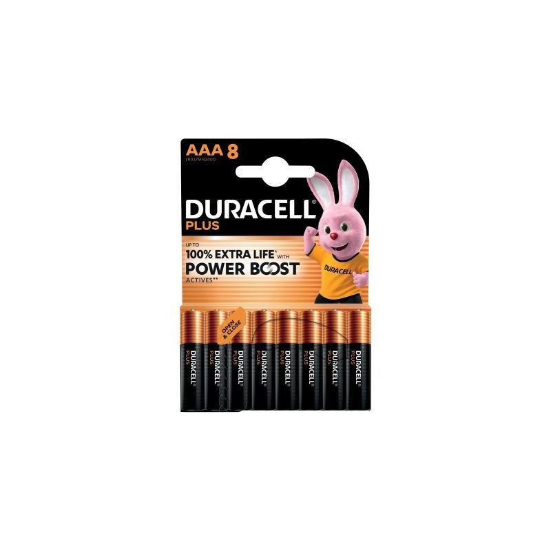 Achetez Blister 8 piles 1.5V PLUS POWERBOOST AAA / LR03 / MN2400 5000394176768 DURACELL pas cher sur.. Achetez Blister 8 piles 1.5V PLUS POWERBOOST AAA / LR03 / MN2400 5000394176768 DURACELL pas cher sur..