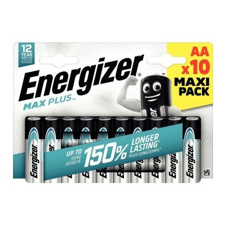 Achetez Blister 10 piles 1,5V Max Plus AA / LR06 7638900437379 ENERGIZER pas cher sur Ma Rentrée Sc..