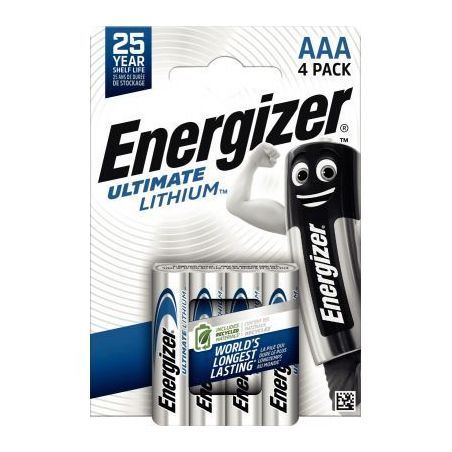 Achetez Blister 4 piles 1,5V Ultimate Lithium AAA 7638900273267 ENERGIZER pas cher sur Ma Rentrée S..