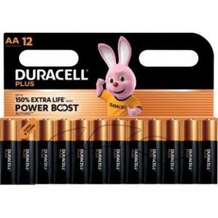 Achetez Blister 12 piles 1.5V PLUS POWERBOOST AA / LR06 / MN1500 5000394176324 DURACELL pas cher sur..