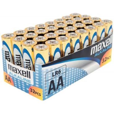 Achetez Paquet de 32 piles Alcaline Maxel LR06 AA 790261.04.CN pas cher sur Ma Rentrée Scolaire