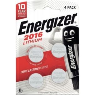 Achetez Blister de 4 piles lithium 3V CR2016 7638900415353 ENERGIZER pas cher sur Ma Rentrée Scolai..