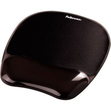 Achetez Tapis souris Crystal gel noir 9112101 FELLOWES pas cher sur Ma Rentrée Scolaire