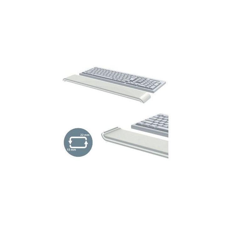 Repose-poignet ajustable pour clavier Ergo Cosy gris 65240085 LEITZ