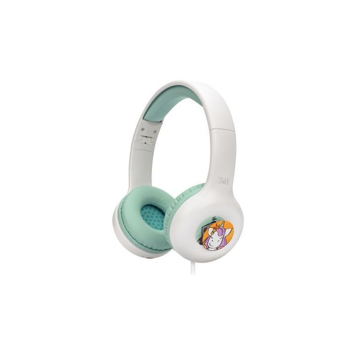 Casque filaire pour enfants jack 3,5 mm vert CSKID3 T'NB