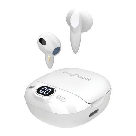 Achetez Ecouteurs KEYOUEST sans fil MI10 Blanc KO051900 KEYOUEST pas cher sur Ma Rentrée Scolaire