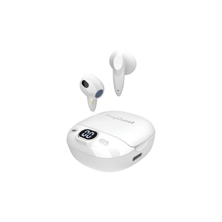Ecouteurs KEYOUEST sans fil MI10 Blanc KO051900 KEYOUEST