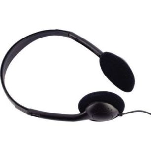 Casque stéreo jack 3,5mm noir 059201