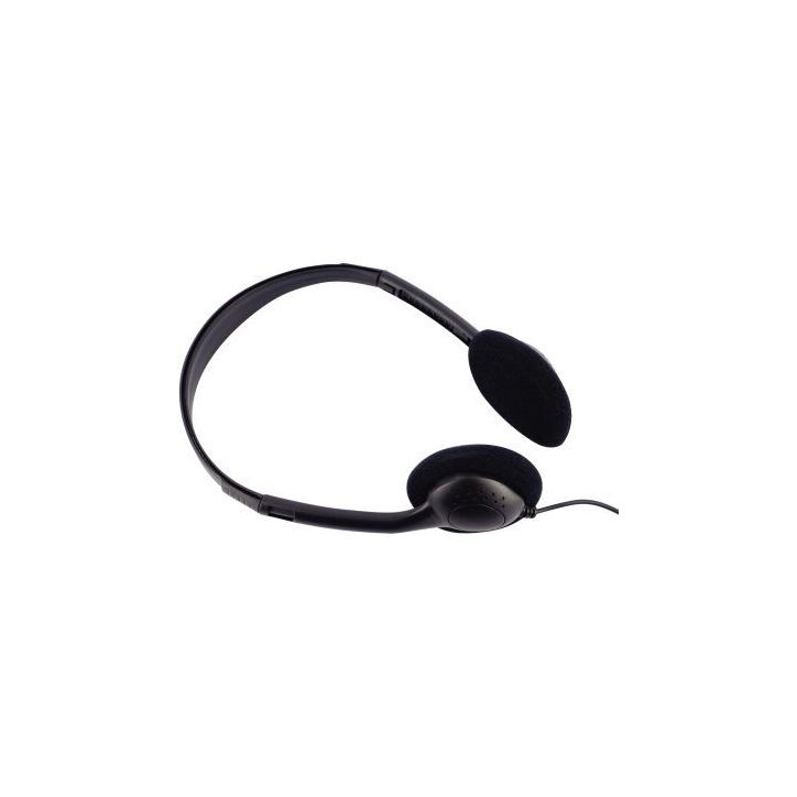 Casque stéreo jack 3,5mm noir 059201