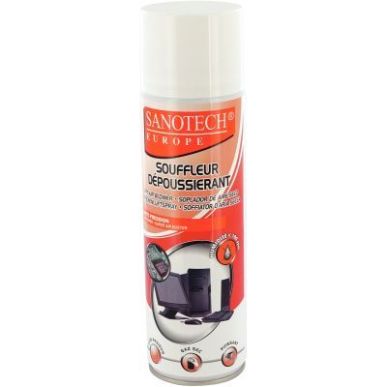 Achetez Bombe dépoussiérante 400gr net de gaz dépoussièrant ST0015 SANOTECH pas cher sur Ma Rent..
