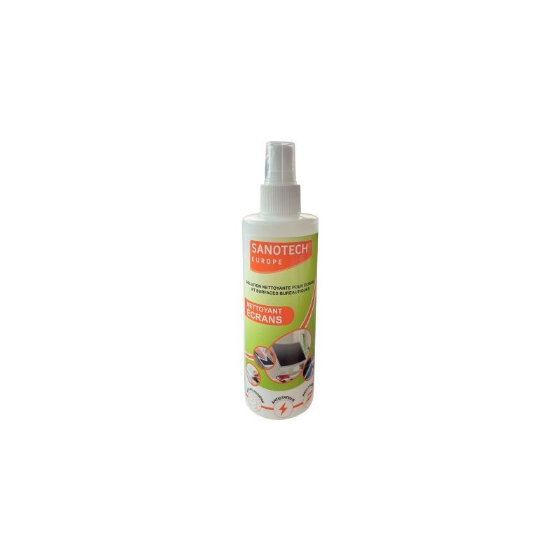 Achetez Spray nettoyant pour écran 250ml ST0061 SANOTECH pas cher sur Ma Rentrée Scolaire Achetez Spray nettoyant pour écran 250ml ST0061 SANOTECH pas cher sur Ma Rentrée Scolaire