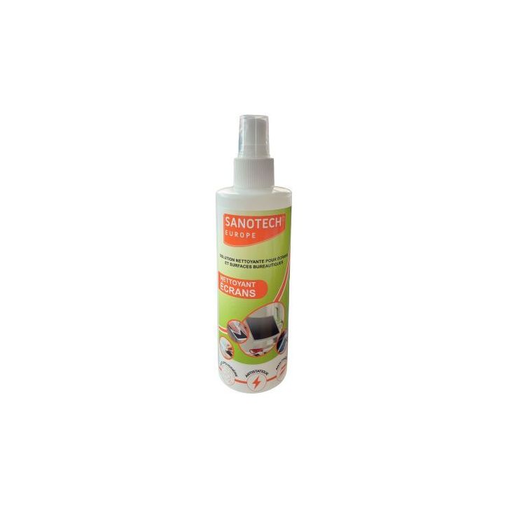 Spray nettoyant pour écran 250ml ST0061 SANOTECH