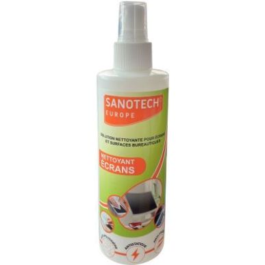 Achetez Spray nettoyant pour écran 250ml ST0061 SANOTECH pas cher sur Ma Rentrée Scolaire
