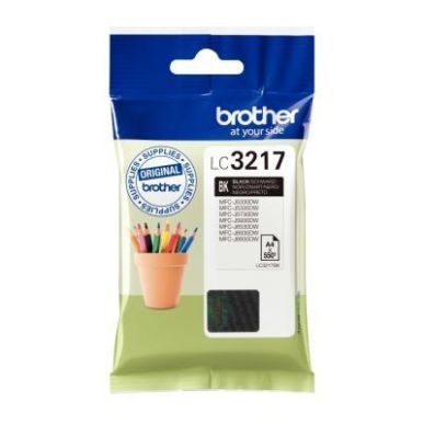 Achetez Cartouche jet d'encre à la marque Brother LC3217BK noir Pot LC3217BK BROTHER pas cher sur M..