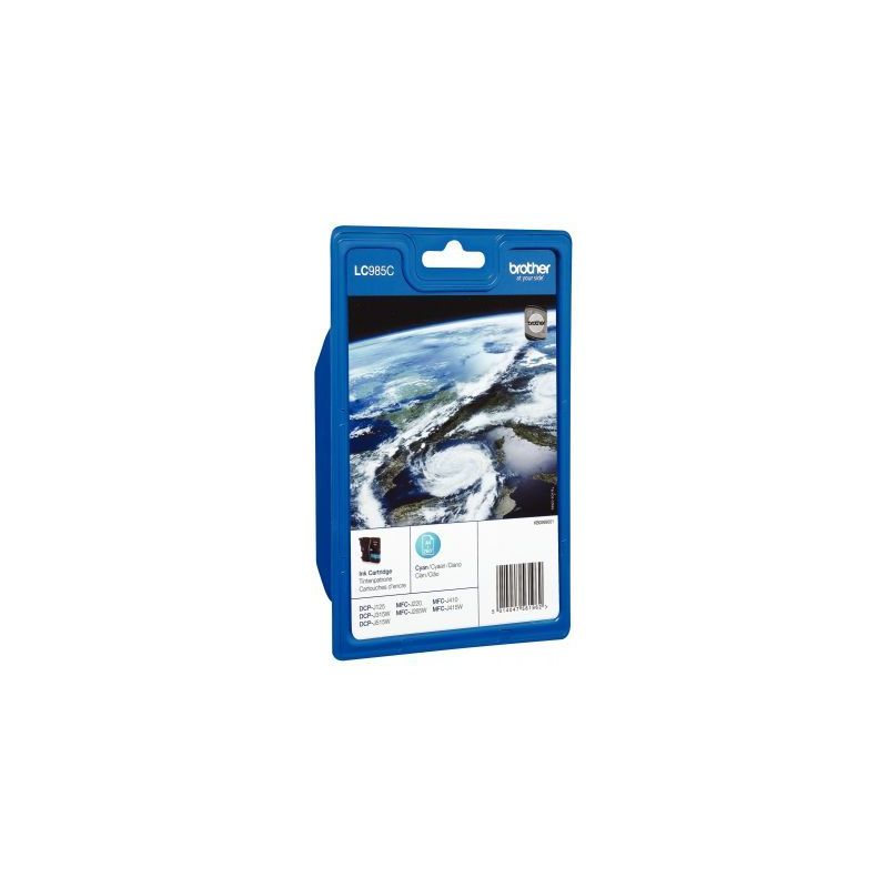 Achetez BROTHER Cartouche Jet d'encre Cyan LC985C pas cher sur Ma Rentrée Scolaire Achetez BROTHER Cartouche Jet d'encre Cyan LC985C pas cher sur Ma Rentrée Scolaire