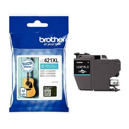 Achetez Cartouche encre Brother LC421XLC haute capacité cyan à la marque Guitare LC421XLC BROTHER ..