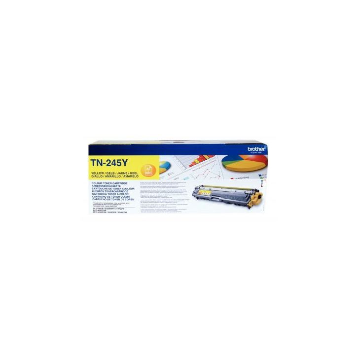 Toner à la marque Brother TN245Y jaune haute capacité TN245Y BROTHER