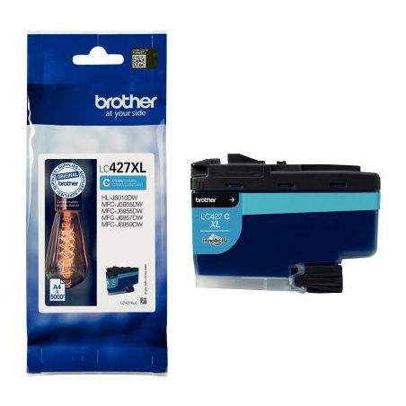 Achetez Cartouche d'encre Brother LC427XLC cyan à la marque Ampoule LC427XLC BROTHER pas cher sur M..