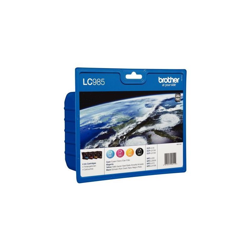 Achetez BROTHER Value pack Jet d'encre couleur LC985VALBP pas cher sur Ma Rentrée Scolaire Achetez BROTHER Value pack Jet d'encre couleur LC985VALBP pas cher sur Ma Rentrée Scolaire
