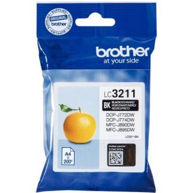 Achetez Cartouche encre à la marque Brother LC3211BK noir Orange LC3211BK BROTHER pas cher sur Ma R..
