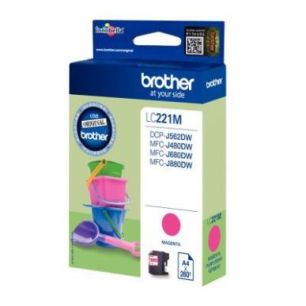 Achetez Cartouche jet d'encre à la marque Brother LC221M magenta Seaux de plage BRSPILC221M BROTHER..
