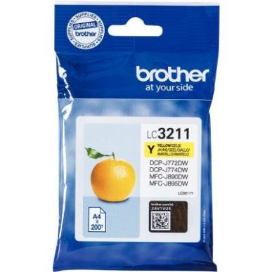 Achetez Cartouche encre à la marque Brother LC3211Y jaune Orange LC3211Y BROTHER pas cher sur Ma Re..