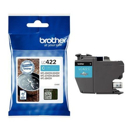 Achetez Cartouche d'encre Brother LC422C cyan à la marque Boussole LC422C BROTHER pas cher sur Ma R..