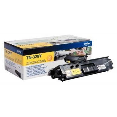 Achetez Toner à la marque Brother TN329Y jaune très haute capacité BRSPLTN329Y BROTHER pas cher s..