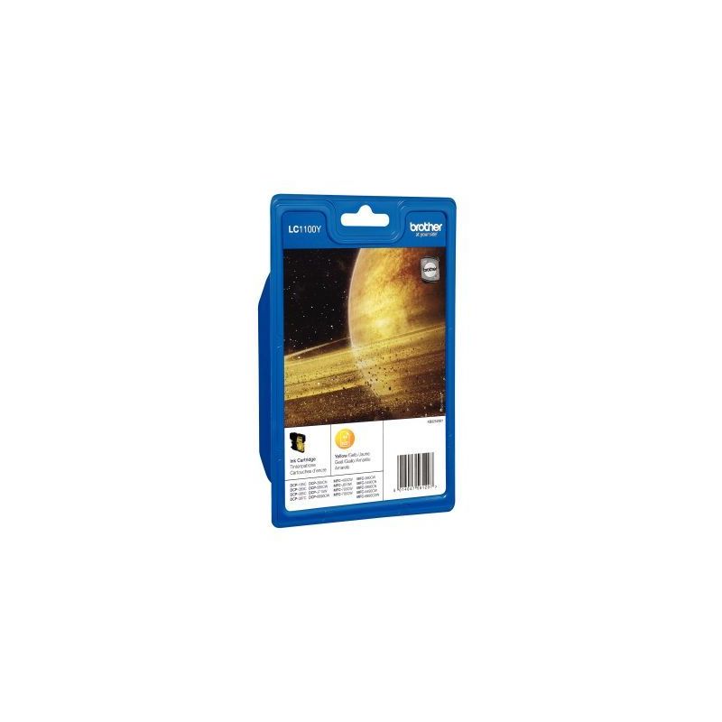 Achetez BROTHER cartouche Jet d'encre Jaune LC1100Y pas cher sur Ma Rentrée Scolaire Achetez BROTHER cartouche Jet d'encre Jaune LC1100Y pas cher sur Ma Rentrée Scolaire