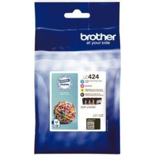 Lot de 4 cartouches encre Brother LC424VAL noir cyan magenta et jaune à la marque Élastique LC424VAL BROTHER