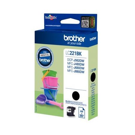 Achetez Cartouche jet d'encre à la marque Brother LC221BK noir Seaux de plage BRSPILC221BK BROTHER ..