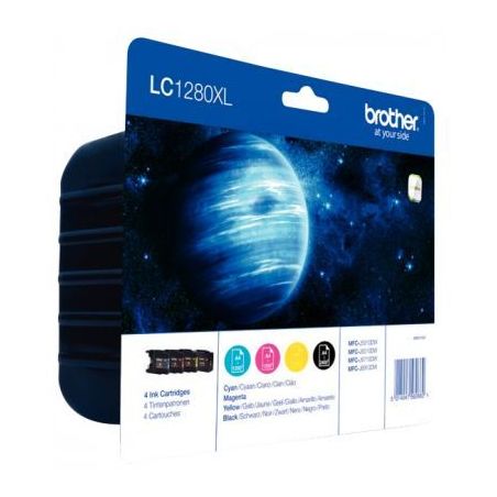 Achetez Multipack 4 cartouches d'encre à la marque Brother LC1280XLVALBP couleurs haute capacité N..