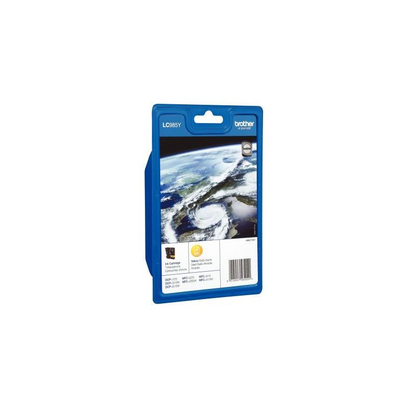 Achetez BROTHER Cartouche Jet d'encre Jaune LC985Y pas cher sur Ma Rentrée Scolaire Achetez BROTHER Cartouche Jet d'encre Jaune LC985Y pas cher sur Ma Rentrée Scolaire