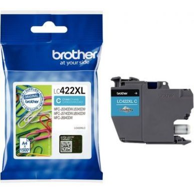 Achetez Cartouche d'encre Brother LC422XLC cyan haute capacité à la marque Trombone LC422XLC BROTH..