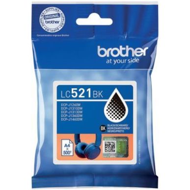 Achetez Brother CASQUE cartouche d'encre noire authentique LC521BK BRSPILC521BK BROTHER pas cher sur..