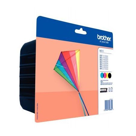 Achetez BROTHER Pack 4 couleurs Jet d'encre LC223VALBP pas cher sur Ma Rentrée Scolaire