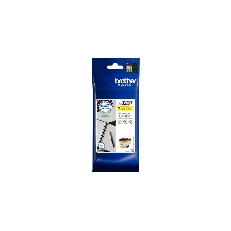 Achetez Cartouche d'encre Brother LC3237Y jaune haute capacité à la marque LC3237Y BROTHER pas che.. Achetez Cartouche d'encre Brother LC3237Y jaune haute capacité à la marque LC3237Y BROTHER pas che..
