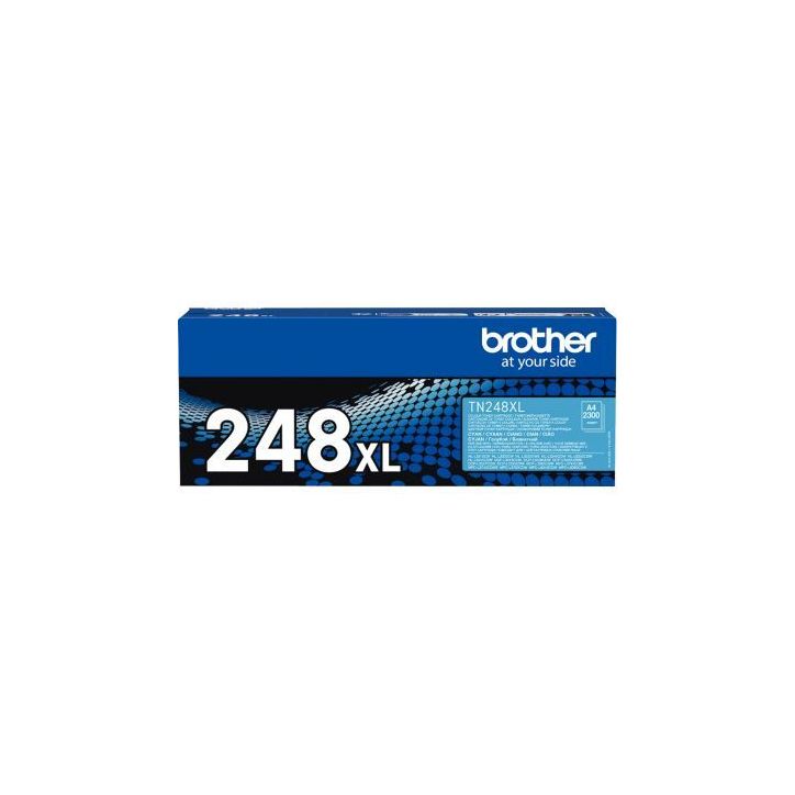 Brother TN248XLC toner laser cyan haute capacité authentique TN248XLC TN248XLC BROTHER