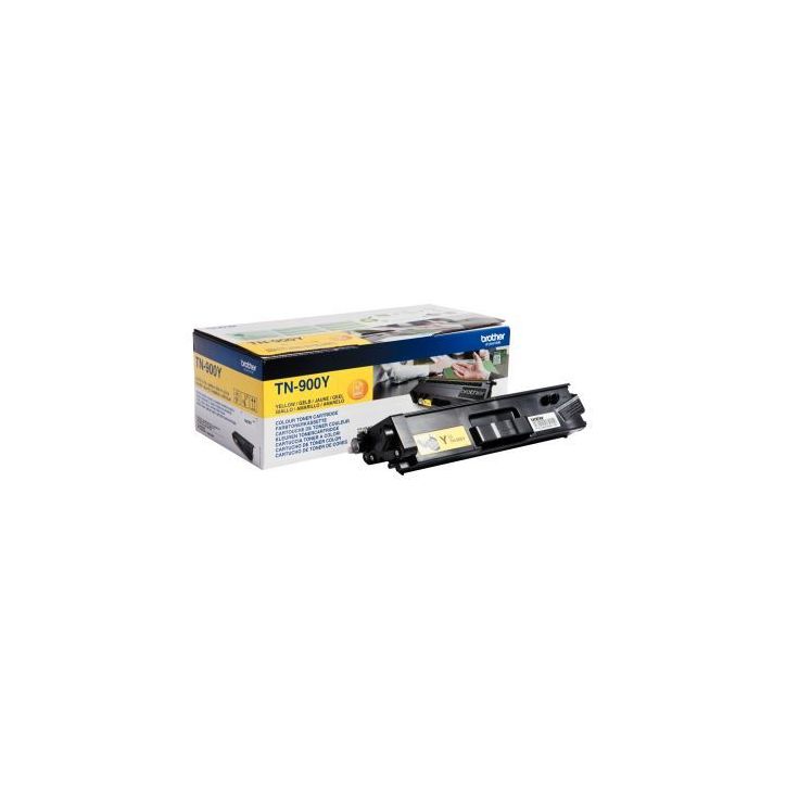 Toner à la marque Brother TN900Y jaune très haute capacité BRSPLTN900Y BROTHER