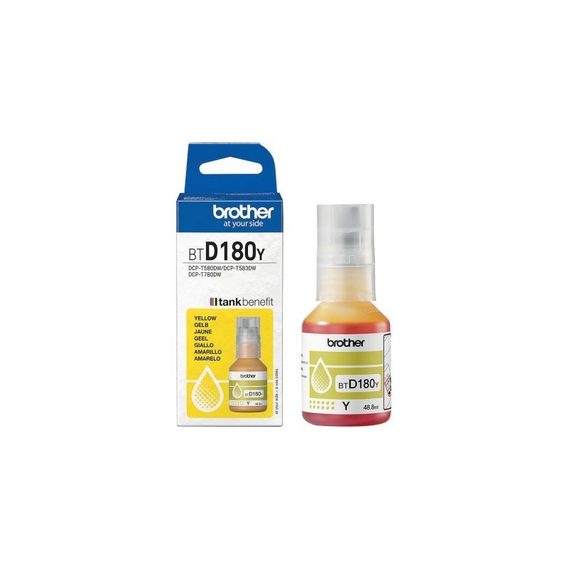 Achetez Brother BTD180 bouteille jet d'encre jaune authentique (BTD180J) BTD180 BRSPIBTD180Y BROTHER.. Achetez Brother BTD180 bouteille jet d'encre jaune authentique (BTD180J) BTD180 BRSPIBTD180Y BROTHER..