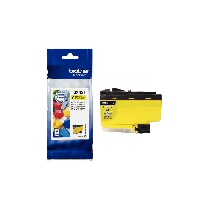 Cartouche encre brother LC426XLY jaune haute capacité à la marque Aimant LC426XLY BROTHER