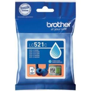 Achetez Brother CASQUE cartouche d'encre cyan authentique LC521C BRSPILC521C BROTHER pas cher sur Ma..