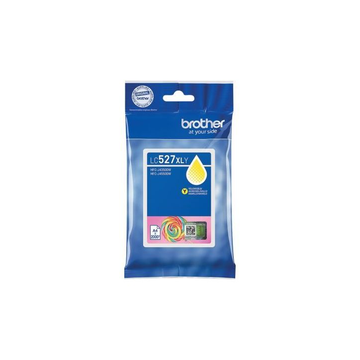 Brother SUCETTE cartouche d'encre jaune authentique LC527XLY LC527XLY BROTHER