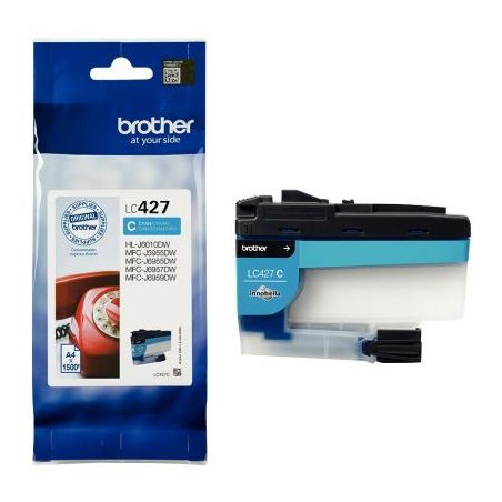 Achetez Cartouche d'encre Brother LC427C cyan à la marque Téléphone LC427C BROTHER pas cher sur M..