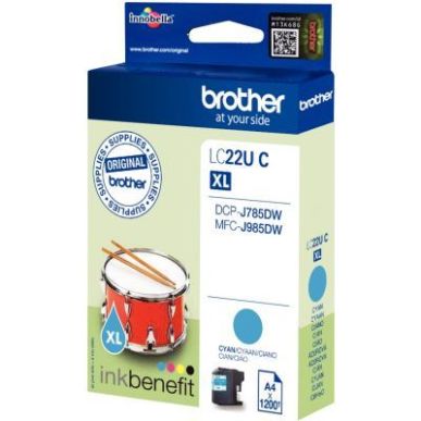 Achetez Cartouche jet d'encre à la marque Brother LC22UC cyan ultra haute capacité Tambour LC22UC ..