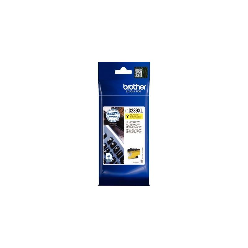 Achetez Cartouche d'encre Brother LC3239XLY  jaune très haute capacité à la marque LC3239XLY BROT..