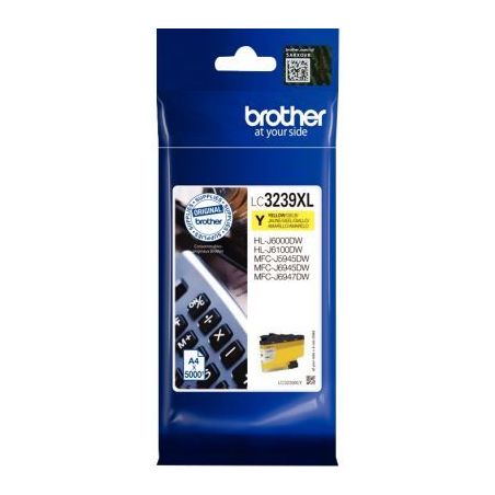 Achetez Cartouche d'encre Brother LC3239XLY  jaune très haute capacité à la marque LC3239XLY BROT..