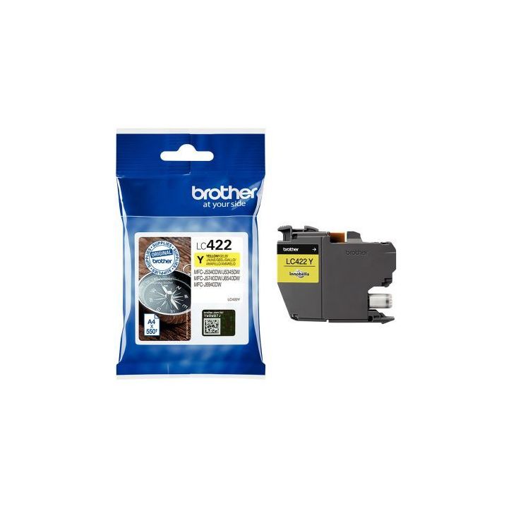 Cartouche d'encre Brother LC422Y jaune à la marque Boussole LC422Y BROTHER