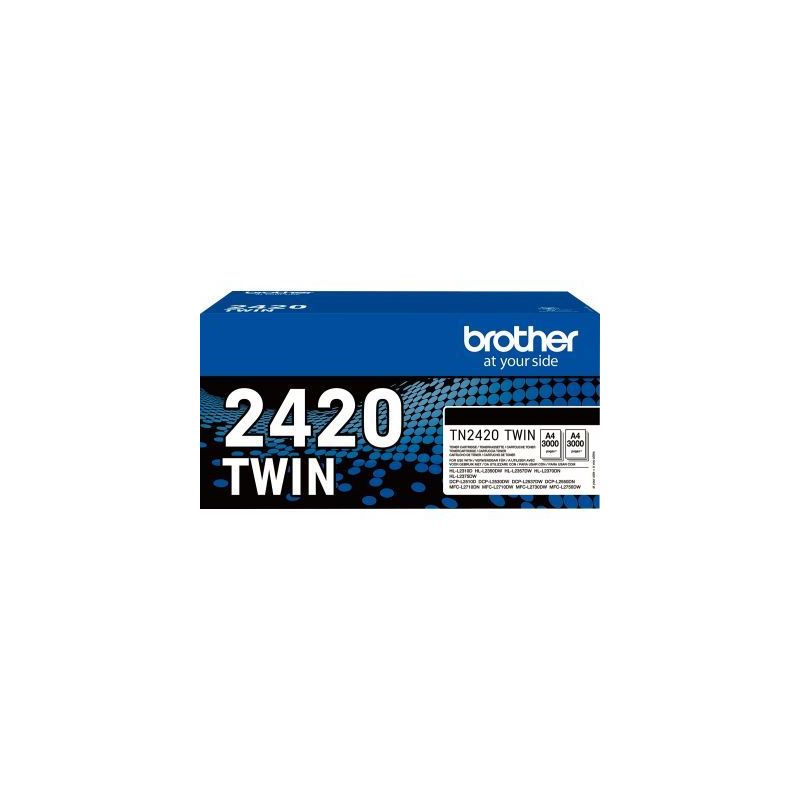 Achetez Lot de 2 toners Brother TN2420 TWIN noir à la marque TN2420TWIN BROTHER pas cher sur Ma Ren.. Achetez Lot de 2 toners Brother TN2420 TWIN noir à la marque TN2420TWIN BROTHER pas cher sur Ma Ren..