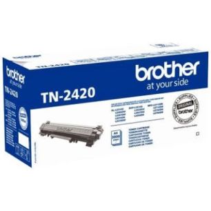 BROTHER Cartouche kit toner Noir 3 000 pages TN2420 BROTHER Cartouche kit toner Noir 3 000 pages TN2420